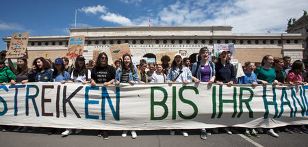 Der Journalist war am Rande der Demonstration von »Fridays for F...