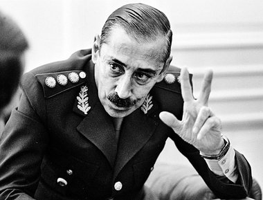 Der argentinische Militärdiktator Jorge Videla beeindruckte 1978...