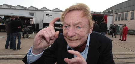 Wäre heute 80 geworden: Otto Sander im April 2011 am Filmset von...