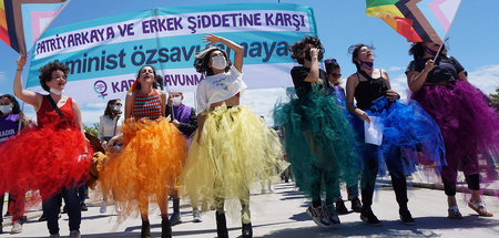 Die Frauen in der Türkei werden weiter dafür kämpfen, dass die A...