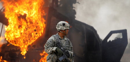 US-Militär wütet in Kandahar, Afghanistan (23.7.2010)