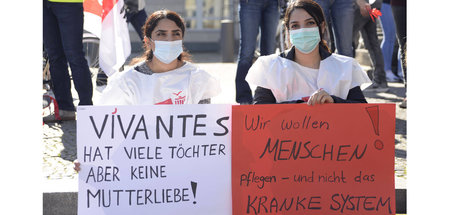Sind streikbereit, auch wenn ihnen die Gegenseite das Recht auf ...