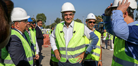 Die Infrastrukturpläne von Premier Kyriakos Mitsotakis sind ein ...