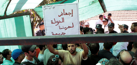 »Der Staat treibt unsere Freiheit ab«: Demonstration für Hajar R...