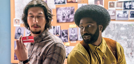 Ron Stallworth und Flip Zimmerman nisten sich mal eben beim Ku-K...