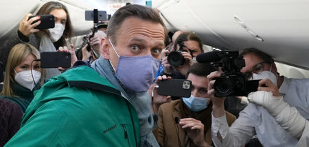 Alle Augen auf Alexej Nawalny: Der russische Oppositionelle, umr...