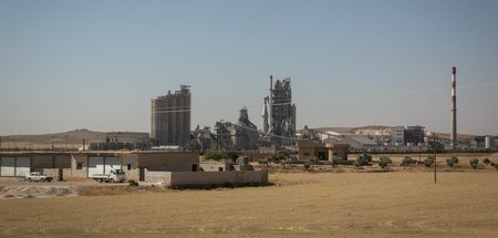 Weiß sich zu arrangieren: Der französische Lafarge-Konzern (Fabr...