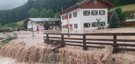 Im Berchtesgadener Land wurde der Katastrophenfall ausgerufen (B...