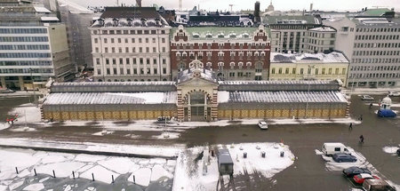 Die Alte Markthalle im »Bauch von Helsinki» – zu sehen in der Re... Die Alte Markthalle im »Bauch von Helsinki» – zu sehen in der Re...