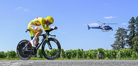 Das gab es noch nicht: Tadej Pogacar gewann das gelbe Trikot, da...