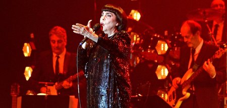 Zierliche Person, Schwergewicht im Entertainment: Mireille Mathi...