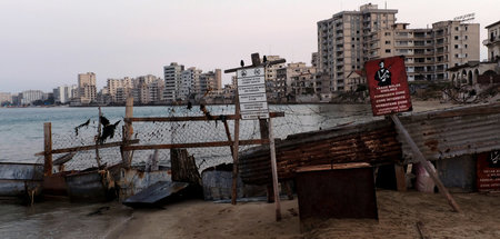 Der von der Türkei kontrollierte Küstenort Varosha (2019)