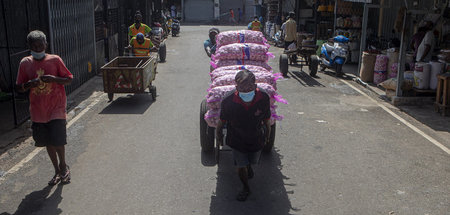 Sri Lanka befindet sich in einer tiefen Wirtschaftskrise: Tagelö
