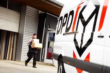 Zwei Millionen Pakete werden bei DPD täglich transportiert. Haup...