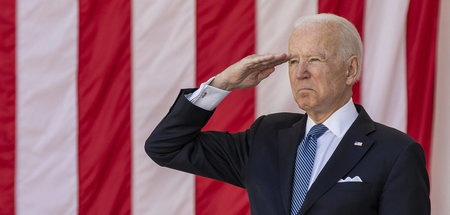 Beijing und Moskau im Visier: US-Präsident Joseph Biden am 31. M...