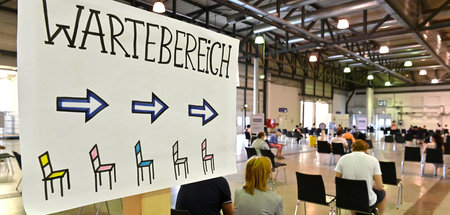 Impfzentrum in Dresden (29.7.2021)