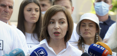 Präsidentin Sandu verspricht »Reformen« im Land (Chisinau, 11. J