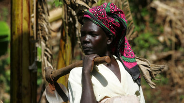 Bäuerin in Westkenia: Frauen leisten den größten Anteil der Arbe...