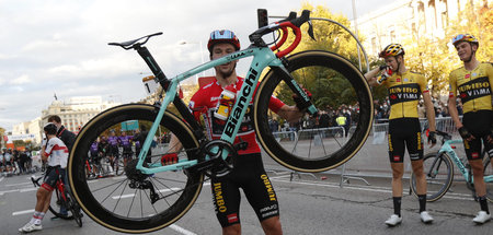 Will den dritten Gesamtsieg in Serie: Primoz Roglic