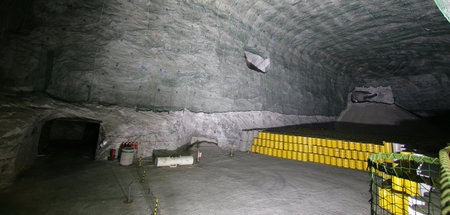 In Morsleben (Sachsen-Anhalt) lagerte bereits radioaktiver Abfal...