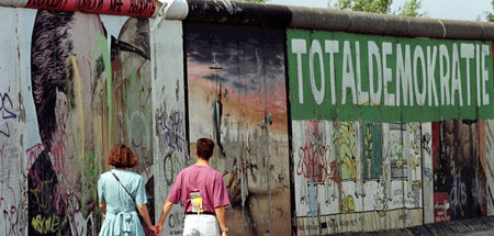 Touristenattraktion Berliner Mauer