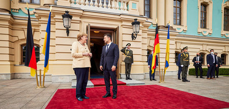 Dankbar für ihre »Härte«: Der ukrainische Präsident Selenskij be...