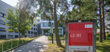 Möglicher Tatort: Das Gebäude L2.01 auf dem Campus Lichtwiese am