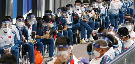 Warten, nichts als Warten – die chinesische Paralympics-Mannscha...