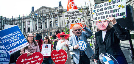 Die Ausgestaltung der Erbschaftssteuer begünstigt Millionäre (Pr...