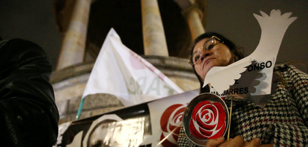 Sandra Ramirez, ehemalige Kämpferin der Revolutionären Streitkrä... Sandra Ramirez, ehemalige Kämpferin der Revolutionären Streitkrä...