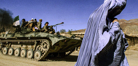 Hilfstruppe des Westens gegen die Taliban: Kämpfer der Nordallia...
