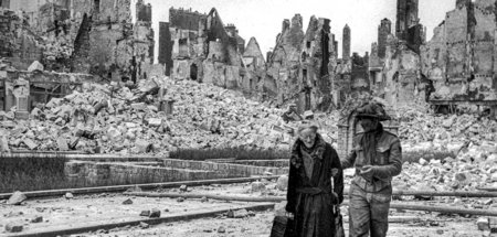 Der Grundgedanke des Museums in Falaise: Auch wenn die Gerechtig...