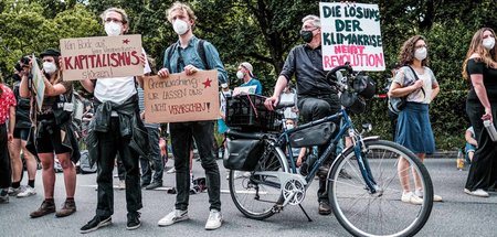 Proteste gegen das Event der Klimakiller sind auch dieses Jahr a...