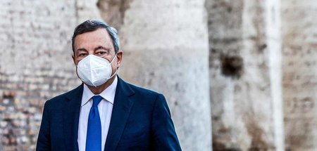 Brüssels Mann in Rom: Italiens Ministerpräsident Mario Draghi se...