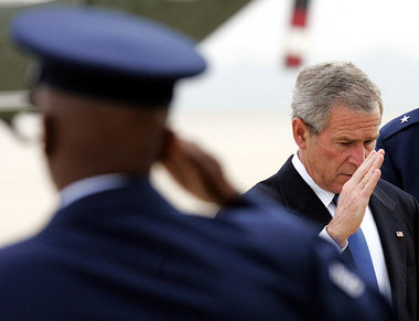 Bush: Belarus stellt »eine ungewöhnliche und außerordentliche Be...