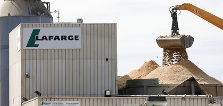 Zementwerk von Lafarge in Paris (3.9.2020)