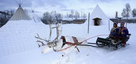 Die Lebensgrundlagen der Sámi werden auch durch Profitinteressen...