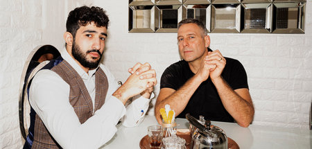 It’s a family affair: Mohamed Chahrour (l.) und Marcus Staiger r...