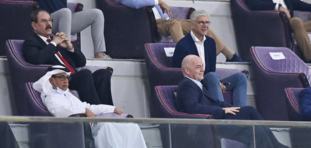 Siehst du sie fließen, die Geldströme? FIFA-Boss Gianni Infantin... Siehst du sie fließen, die Geldströme? FIFA-Boss Gianni Infantin...