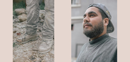 Yehya, ein junger Syrer, ist einer von 250 Facharbeitern und Han...