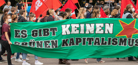 »Aussteigen!«: Protest gegen die Automobilausstellung IAA in Mün...