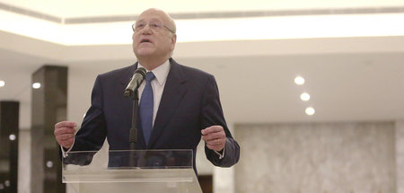 Ein Milliardär soll’s richten: Nadschib Mikati spricht nach der ...