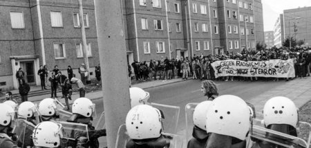 Solidarität: Antirassistische Demonstration stößt nach den Pogro...