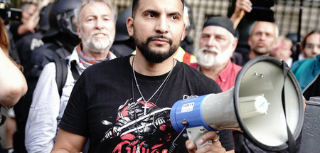 Vorerst ohne Sprachrohr: Attila Hildmann inmitten von Gegnern st...