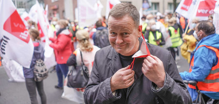 Will über die »sehr holzschnittartige, quasi pazifistische Fried...