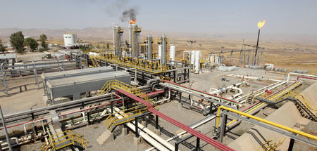 Ölfeld in Erbil in der Autonomieregion Kurdistan in Nordirak (16...