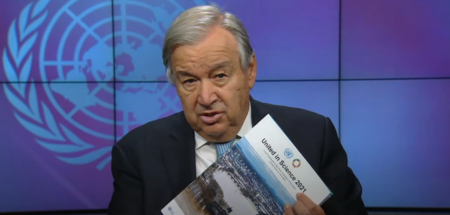 »United in Science 2021«: UN-Generalsekretär António Guterres am