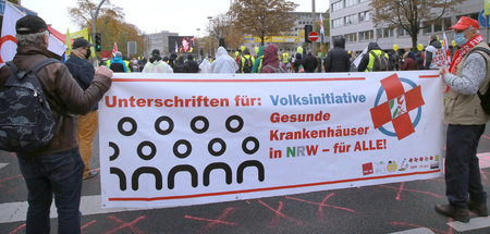 Die Initiative möchte eine bessere Versorgung in Krankenhäusern ...