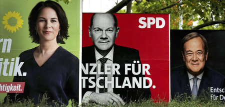 Baerbock, Scholz oder Laschet? Nur einer darf im Kanzleramt den ...