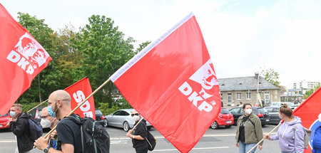Demonstration von Pflegekräften in Mainz (11.9.2021)